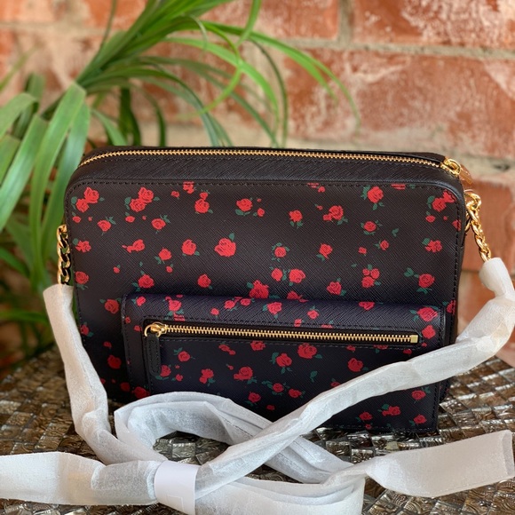 Michael kors floral print  crossbody bag+wallet - Picture 4 of 8